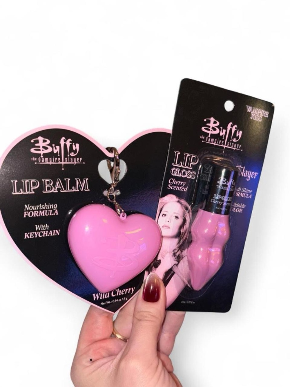 Buffy the Vampire Slayer Lip Gloss & Heart Balm SET OF TWO